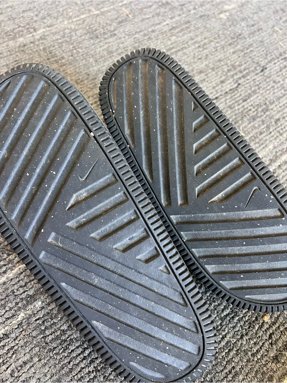 Nike Black Youth Slide Sandals - Simple Slip-On
